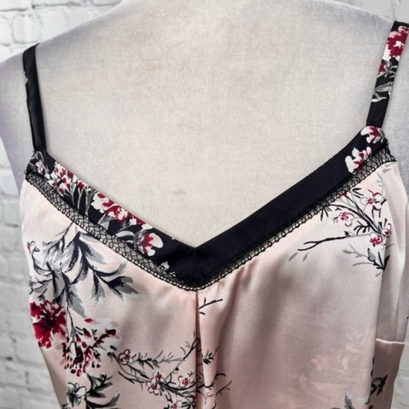 WHBM Pink Floral Sz XXS Layered Camisole - Picture 3 of 9